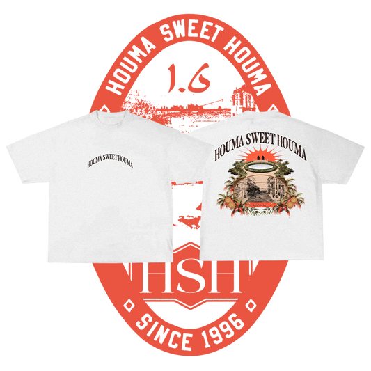 T-SHIRT HOUMA SWEET HOUMA BLANC