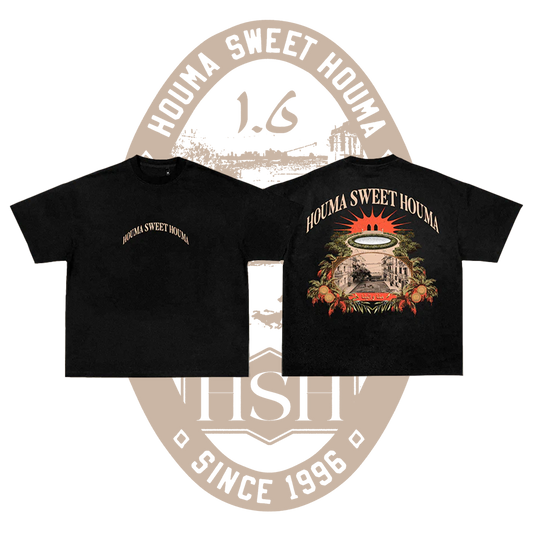 T-SHIRT HOUMA SWEET HOUMA NOIR