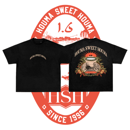 T-SHIRT HOUMA SWEET HOUMA NOIR
