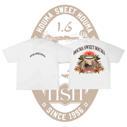 T-SHIRT HOUMA SWEET HOUMA BLANC