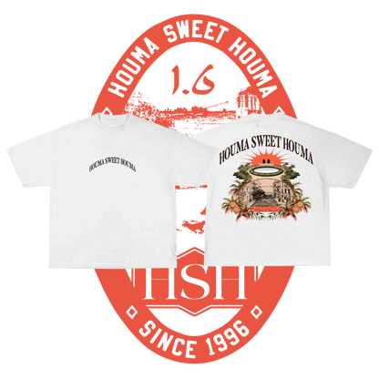T-SHIRT HOUMA SWEET HOUMA BLANC